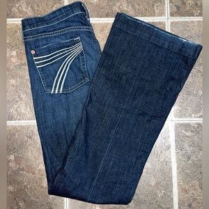 7 for all Mankind DOJO jeans.